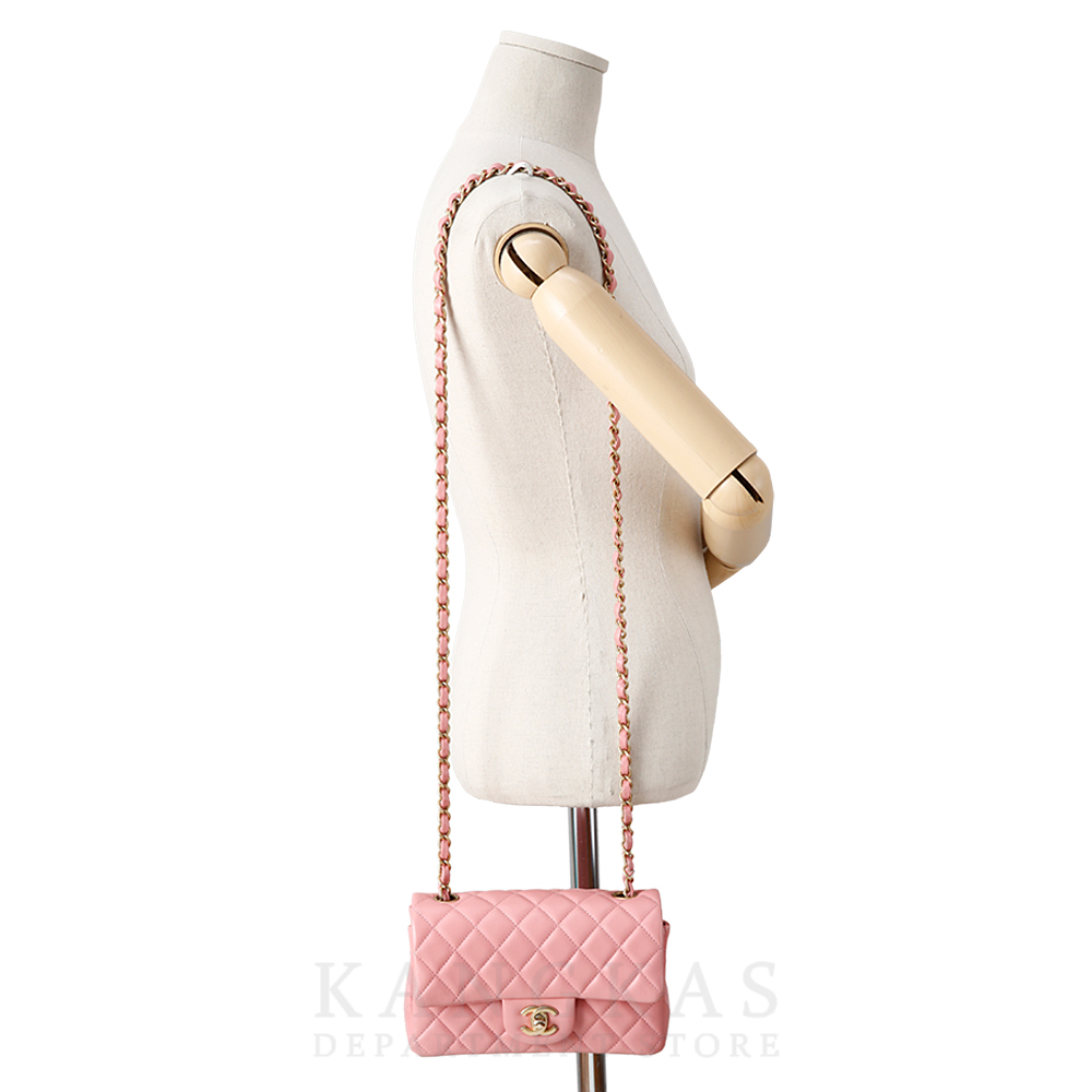 CHANEL(USED)샤넬 클래식 램스킨 뉴미니