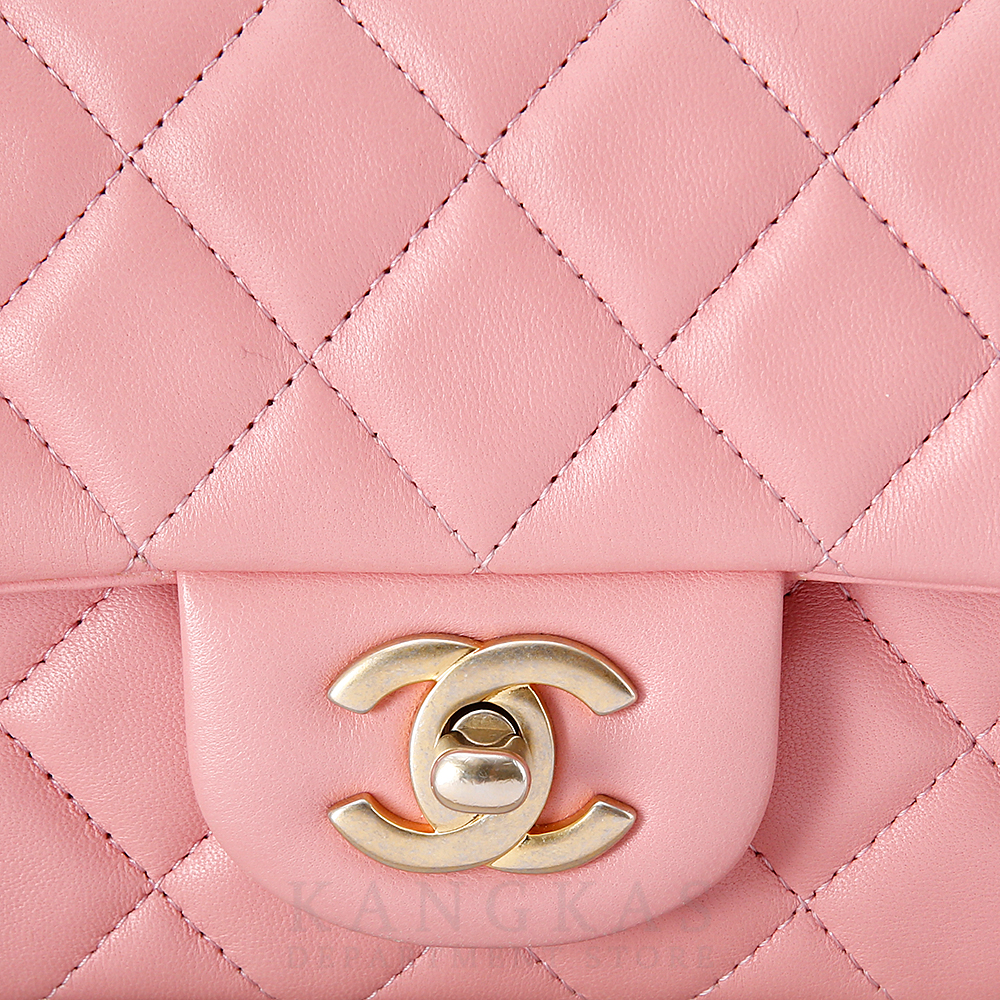 CHANEL(USED)샤넬 클래식 램스킨 뉴미니