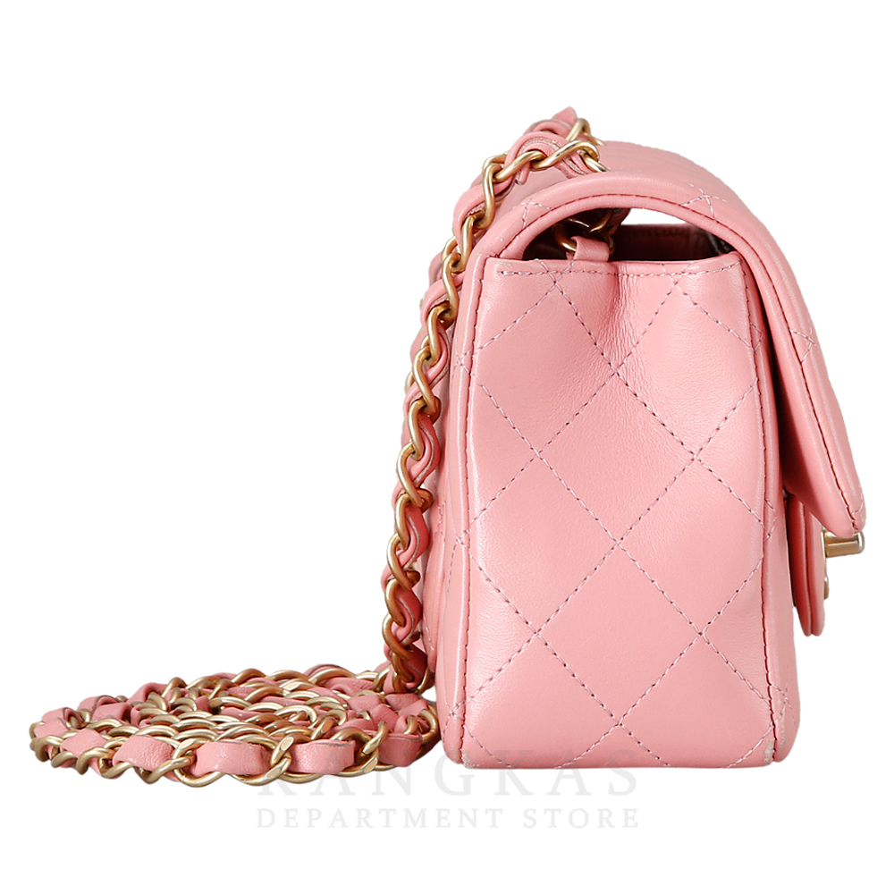 CHANEL(USED)샤넬 클래식 램스킨 뉴미니