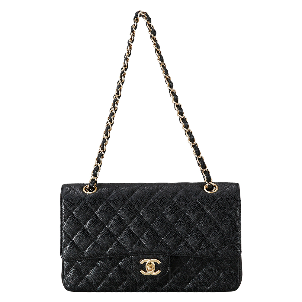CHANEL(USED)샤넬 캐비어 클래식 미듐 플랩백