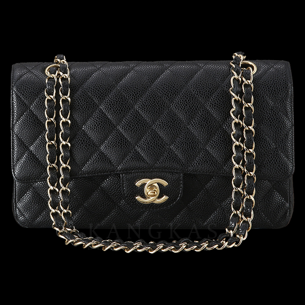 CHANEL(USED)샤넬 캐비어 클래식 미듐 플랩백