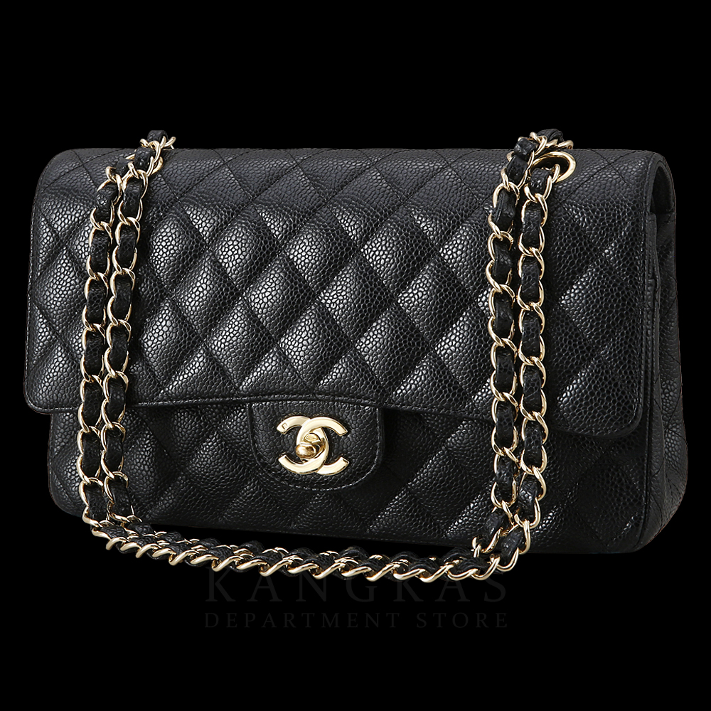 CHANEL(USED)샤넬 캐비어 클래식 미듐 플랩백