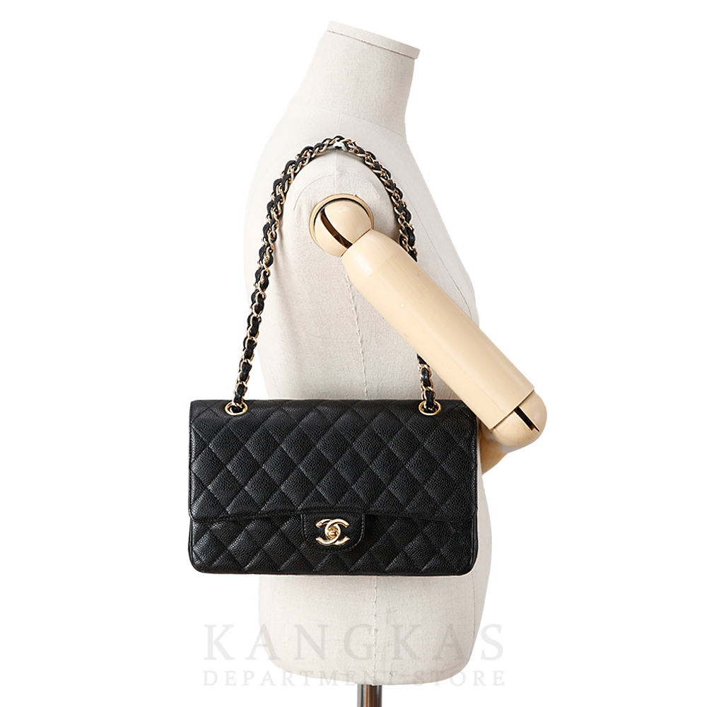 CHANEL(USED)샤넬 캐비어 클래식 미듐 플랩백