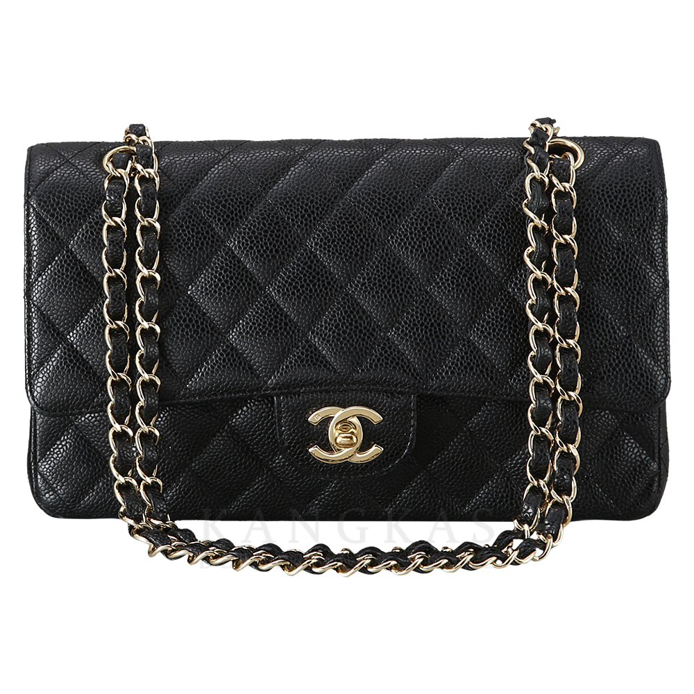 CHANEL(USED)샤넬 캐비어 클래식 미듐 플랩백