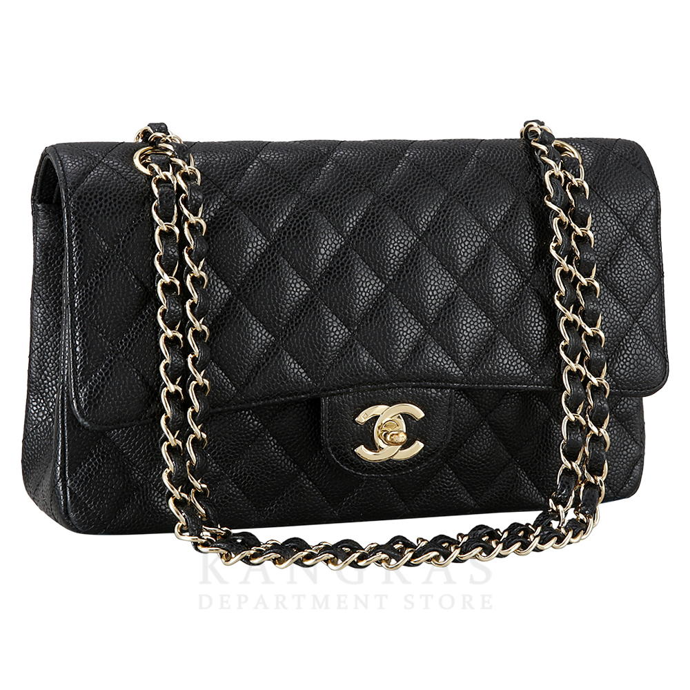 CHANEL(USED)샤넬 캐비어 클래식 미듐 플랩백