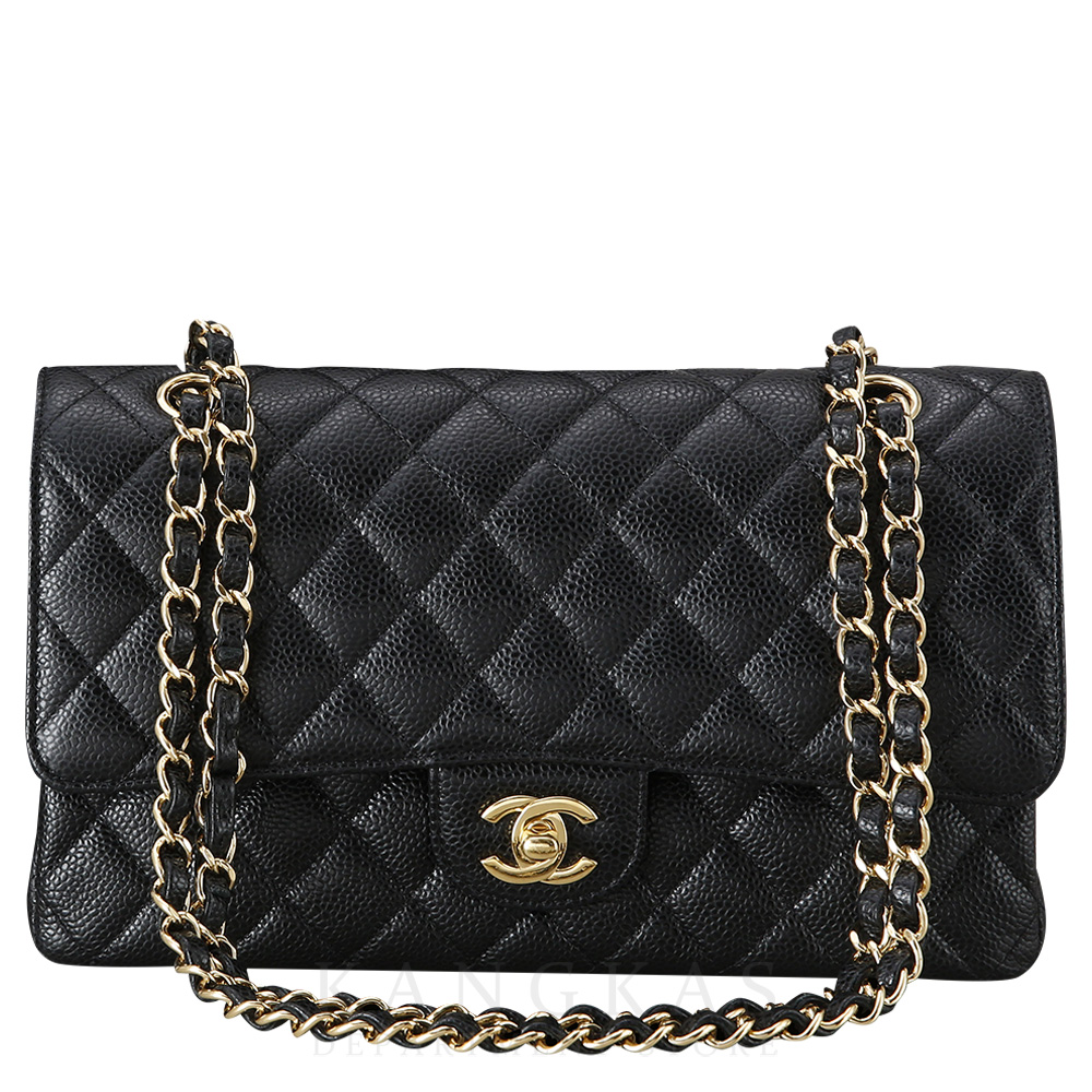 CHANEL(USED)샤넬 캐비어 클래식 미듐 플랩백