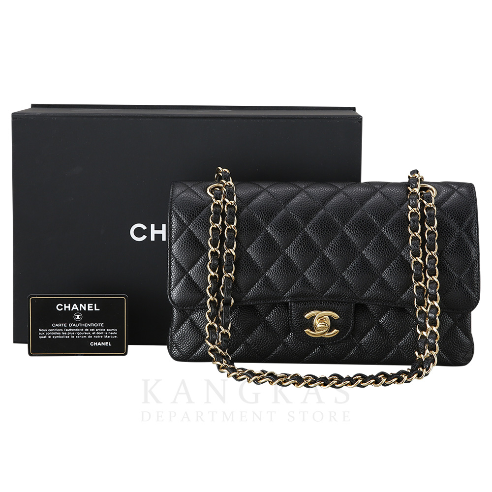 CHANEL(USED)샤넬 캐비어 클래식 미듐 플랩백
