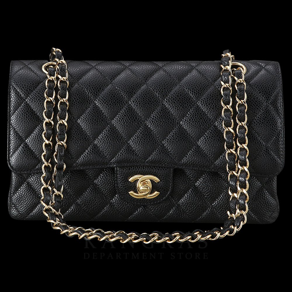 CHANEL(USED)샤넬 캐비어 클래식 미듐 플랩백