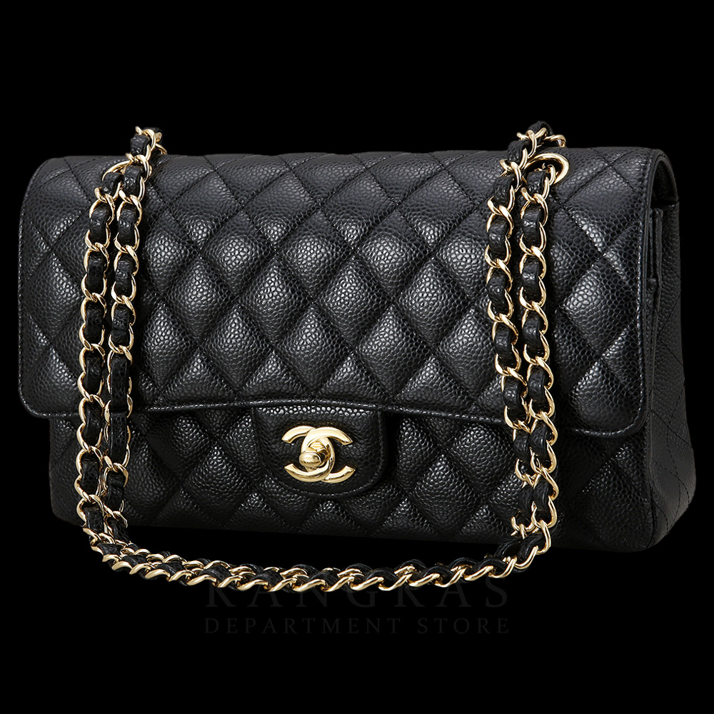 CHANEL(USED)샤넬 캐비어 클래식 미듐 플랩백