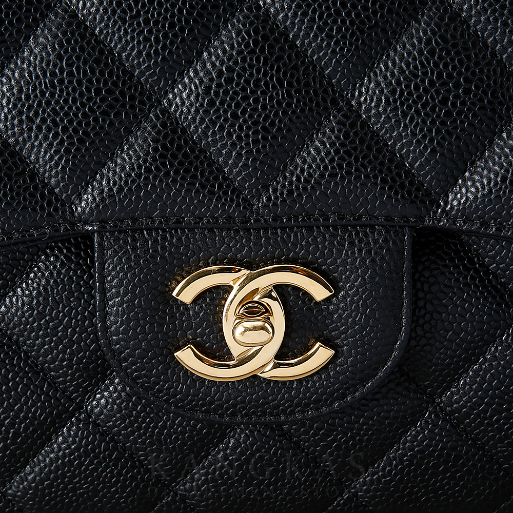 CHANEL(USED)샤넬 캐비어 클래식 라지 원플랩백