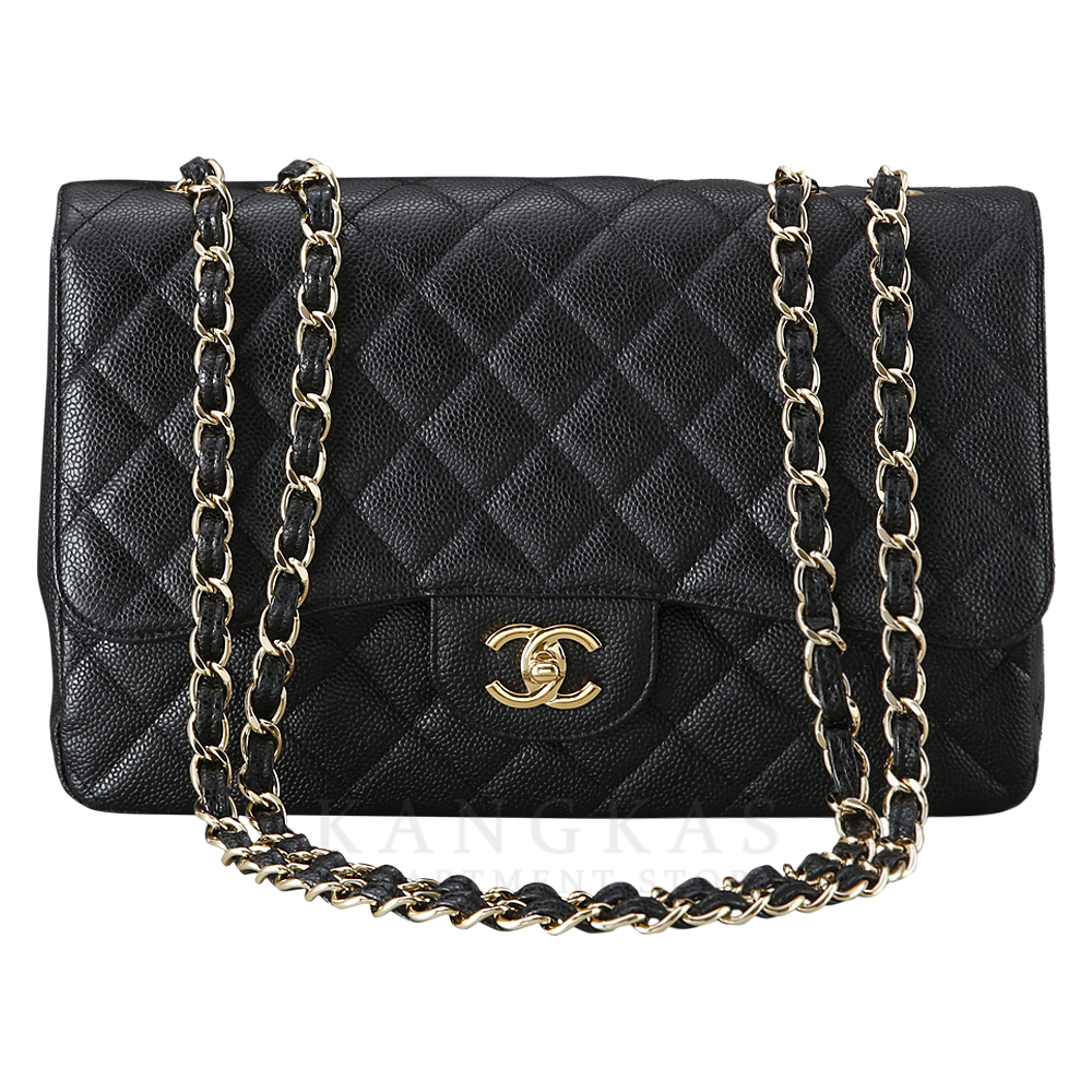 CHANEL(USED)샤넬 캐비어 클래식 라지 원플랩백
