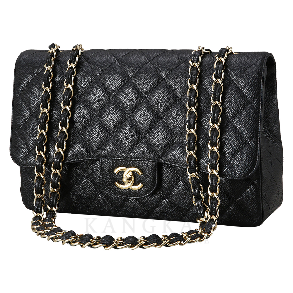 CHANEL(USED)샤넬 캐비어 클래식 라지 원플랩백
