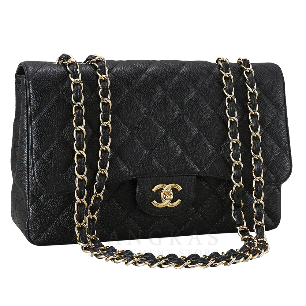 CHANEL(USED)샤넬 캐비어 클래식 라지 원플랩백