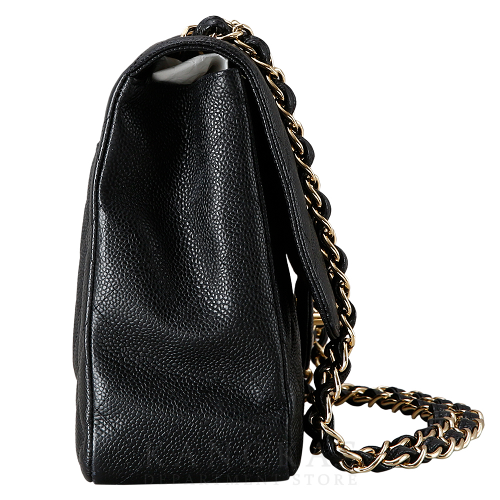 CHANEL(USED)샤넬 캐비어 클래식 라지 원플랩백