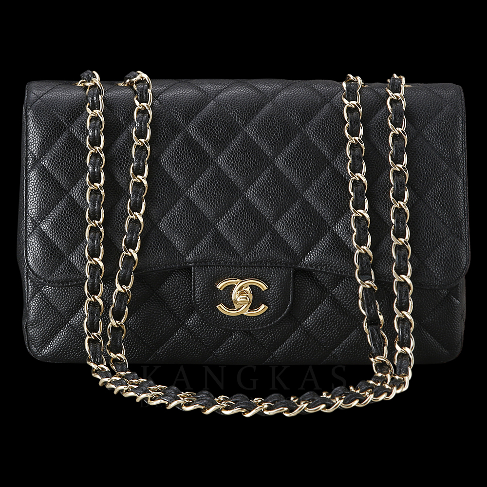 CHANEL(USED)샤넬 캐비어 클래식 라지 원플랩백