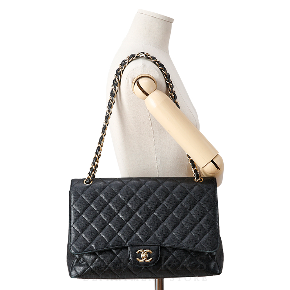 CHANEL(USED)샤넬 캐비어 클래식 점보 플랩백