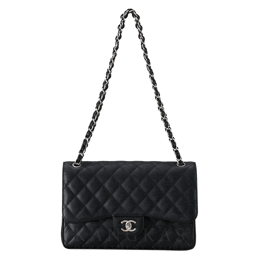 CHANEL(USED)샤넬 캐비어 클래식 점보 플랩백