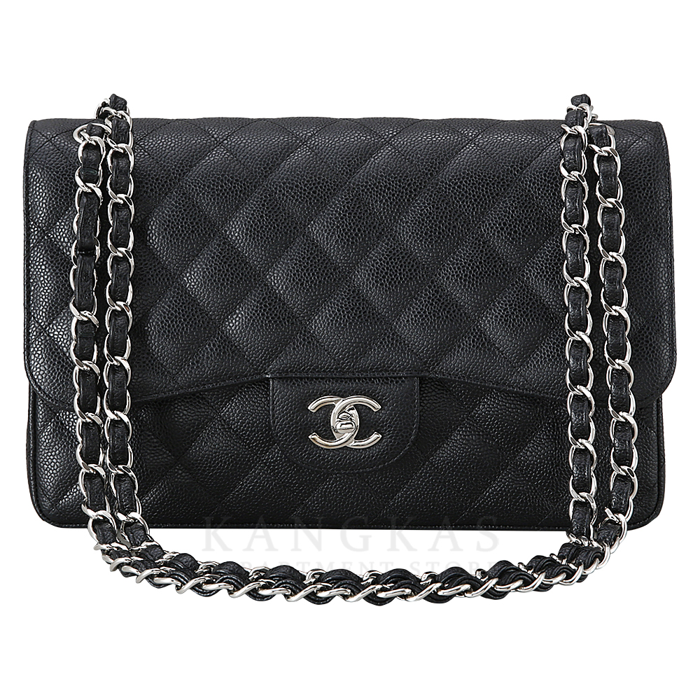 CHANEL(USED)샤넬 캐비어 클래식 점보 플랩백