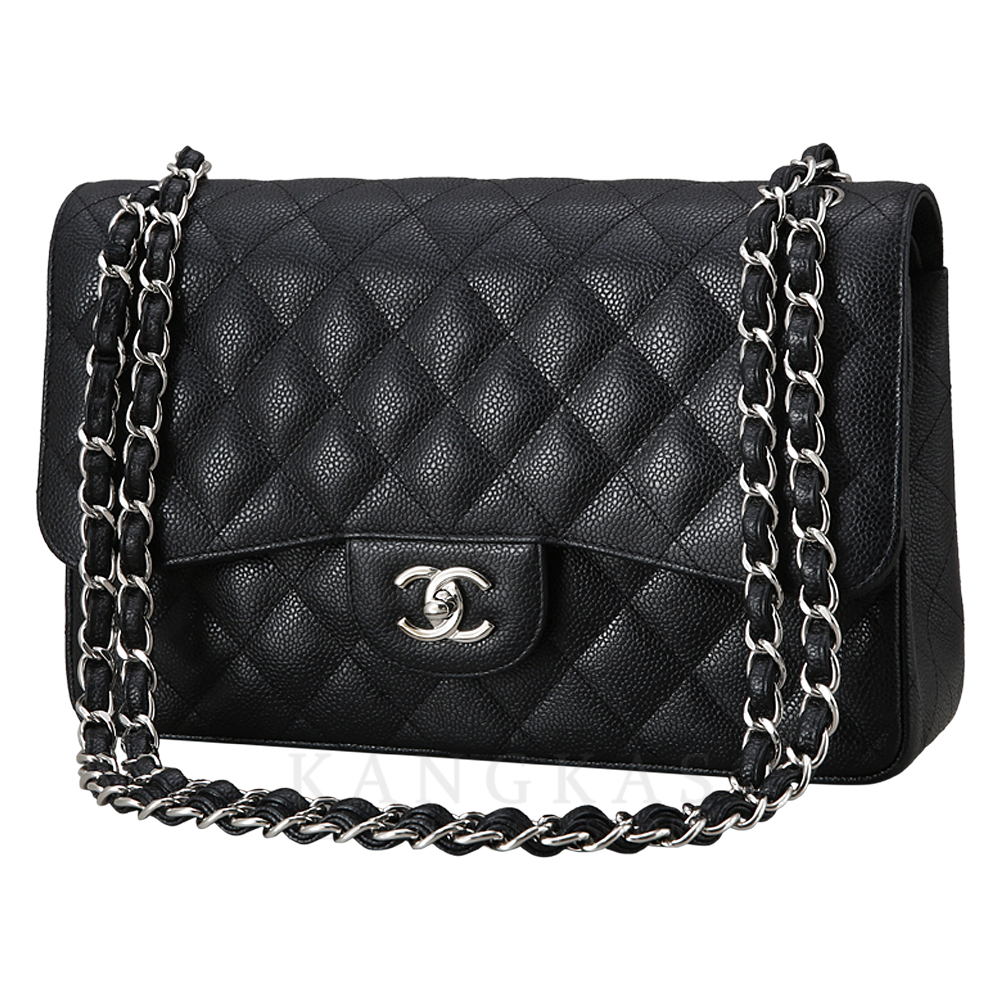 CHANEL(USED)샤넬 캐비어 클래식 점보 플랩백