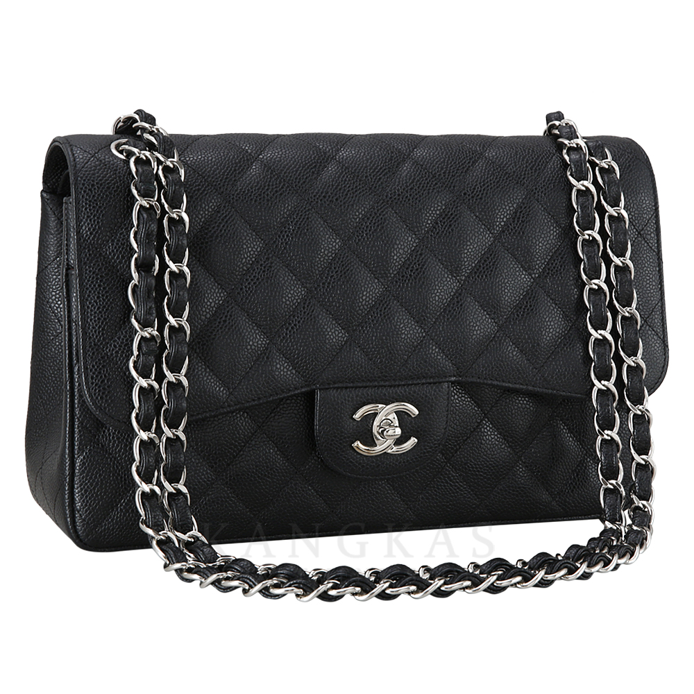 CHANEL(USED)샤넬 캐비어 클래식 점보 플랩백