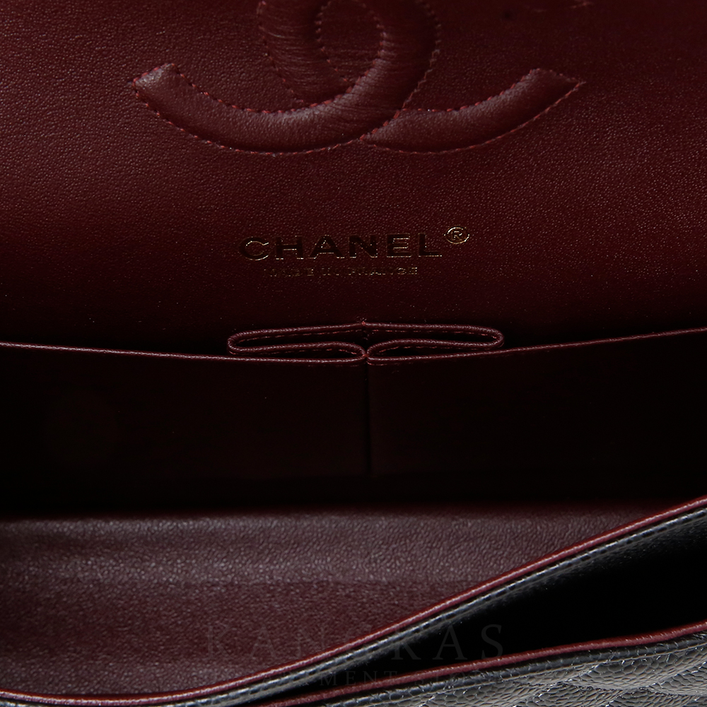 CHANEL(USED)샤넬 A01112 캐비어 클래식 미듐 플랩백