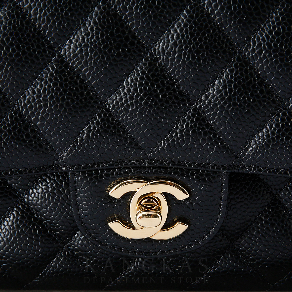 CHANEL(USED)샤넬 A01112 캐비어 클래식 미듐 플랩백