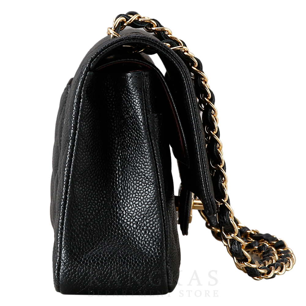 CHANEL(USED)샤넬 A01112 캐비어 클래식 미듐 플랩백