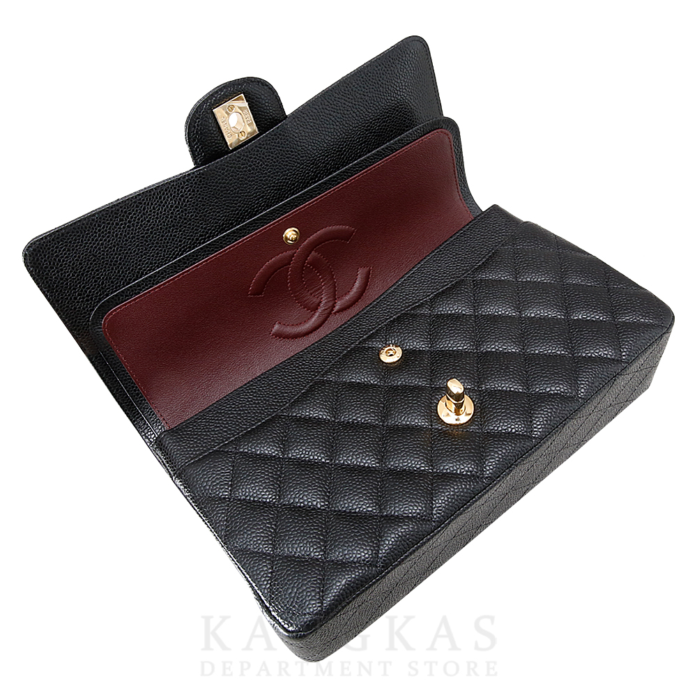 CHANEL(USED)샤넬 A01112 캐비어 클래식 미듐 플랩백