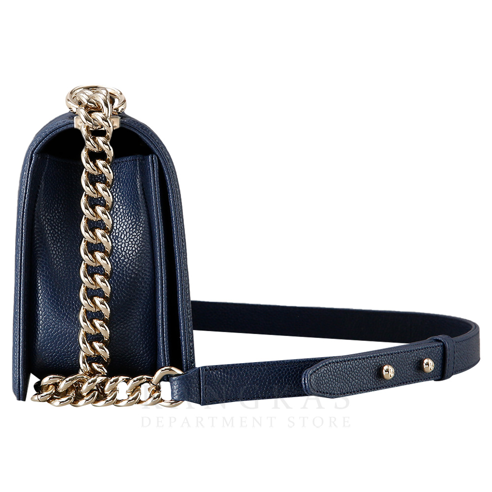 CHANEL(USED)샤넬 캐비어 보이샤넬 미듐 플랩백