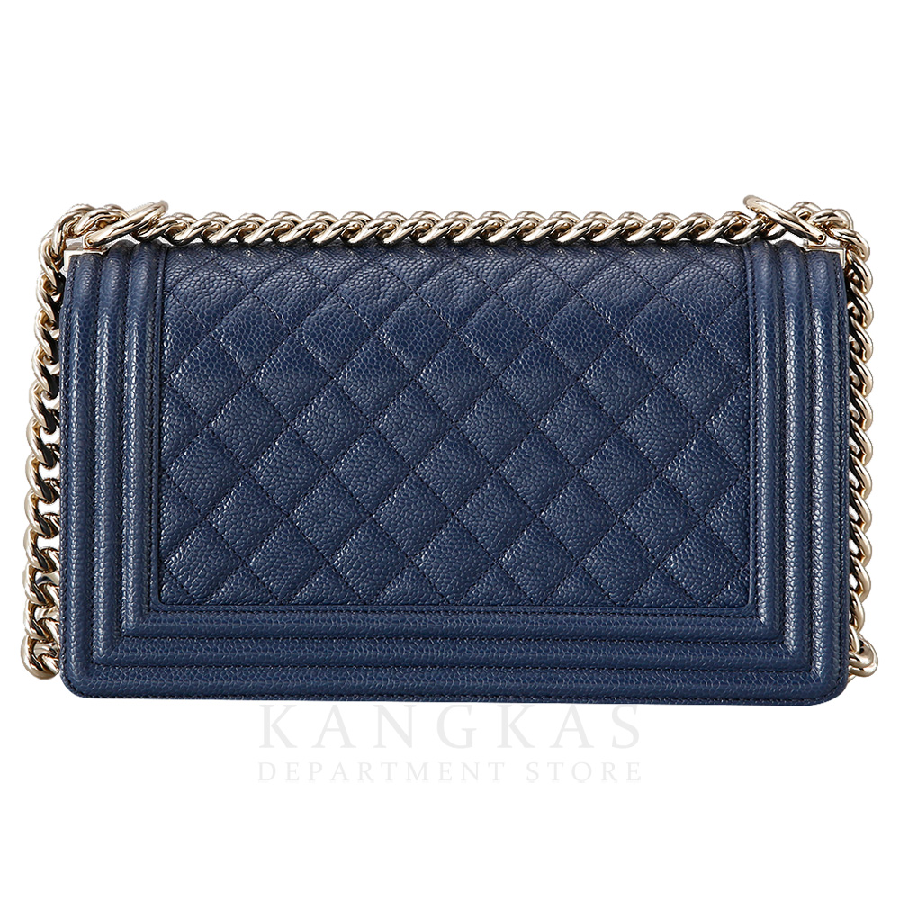 CHANEL(USED)샤넬 캐비어 보이샤넬 미듐 플랩백