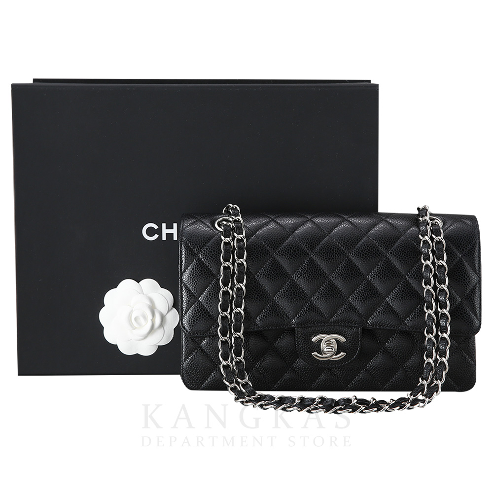 CHANEL(USED)샤넬 캐비어 클래식 미듐 플랩백