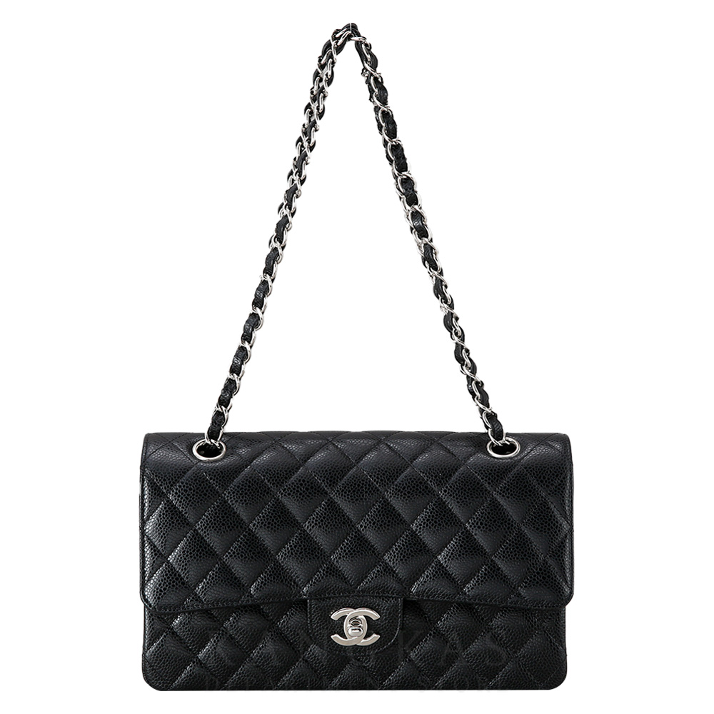CHANEL(USED)샤넬 캐비어 클래식 미듐 플랩백