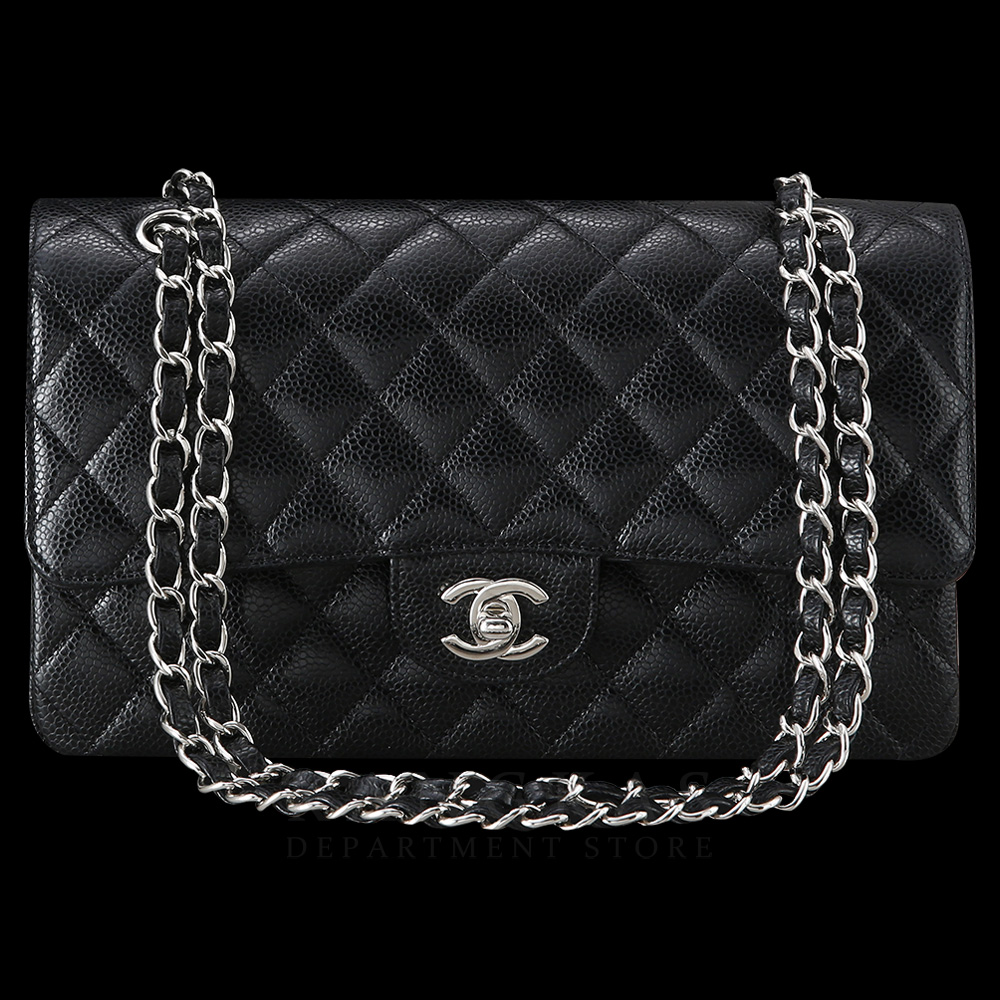 CHANEL(USED)샤넬 캐비어 클래식 미듐 플랩백