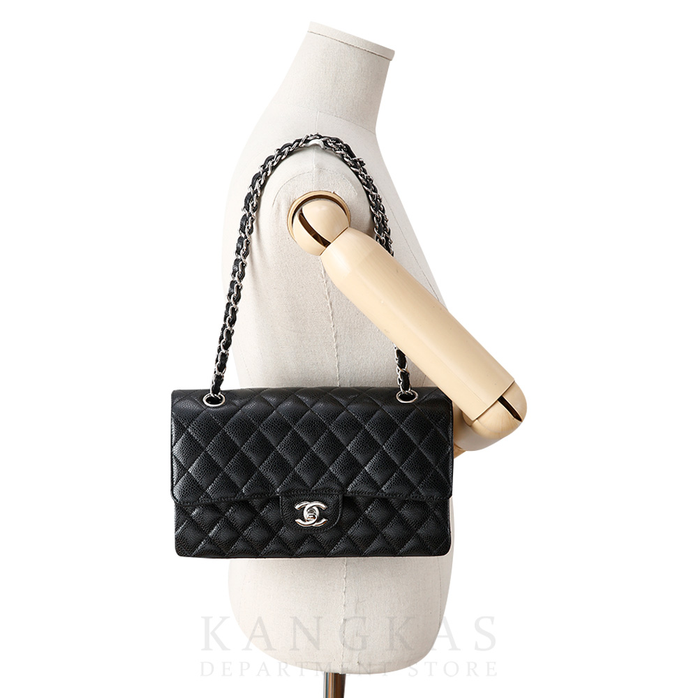 CHANEL(USED)샤넬 캐비어 클래식 미듐 플랩백