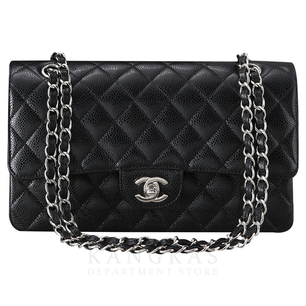 CHANEL(USED)샤넬 캐비어 클래식 미듐 플랩백