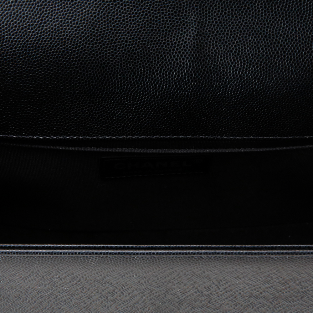 CHANEL(USED)샤넬 캐비어 보이샤넬 미듐