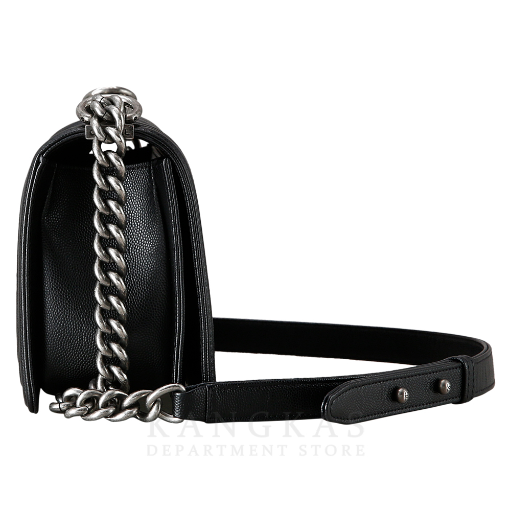 CHANEL(USED)샤넬 캐비어 보이샤넬 미듐