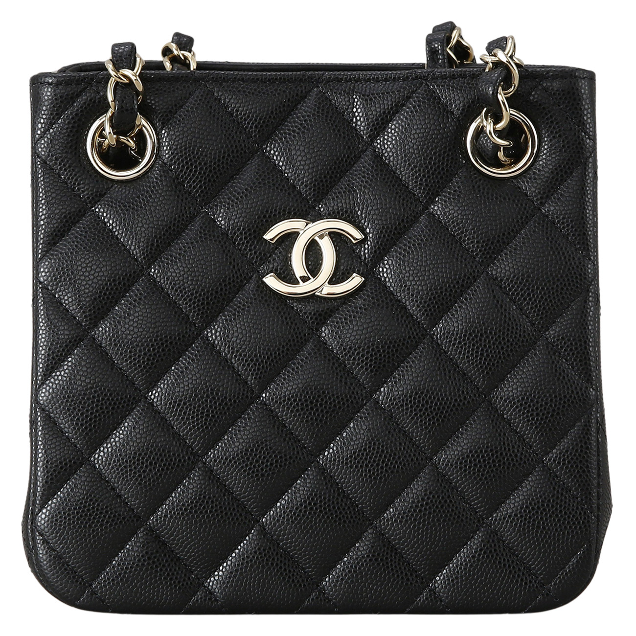 CHANEL(USED)샤넬 AS3176 캐비어 클래식 미니 버킷백