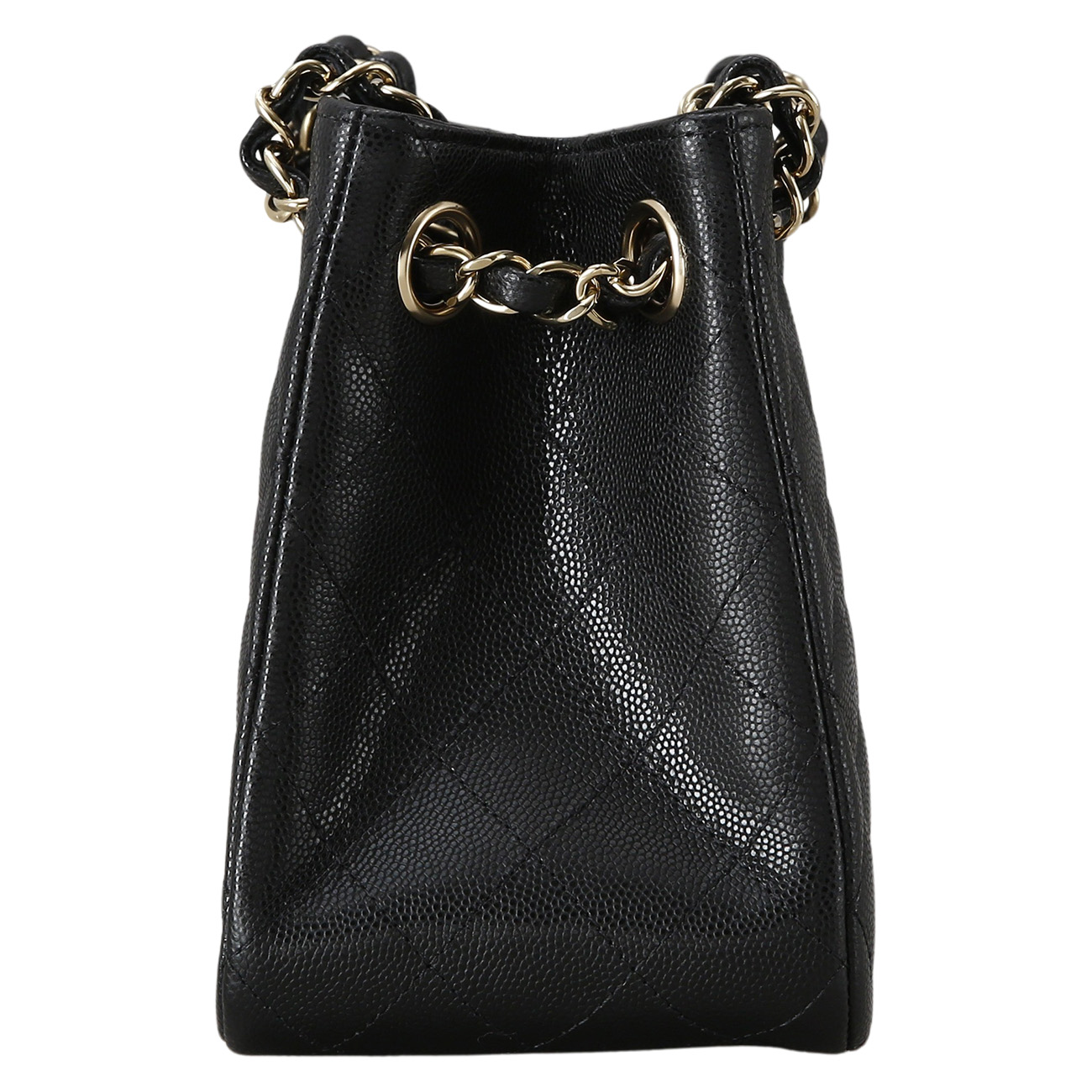 CHANEL(USED)샤넬 AS3176 캐비어 클래식 미니 버킷백