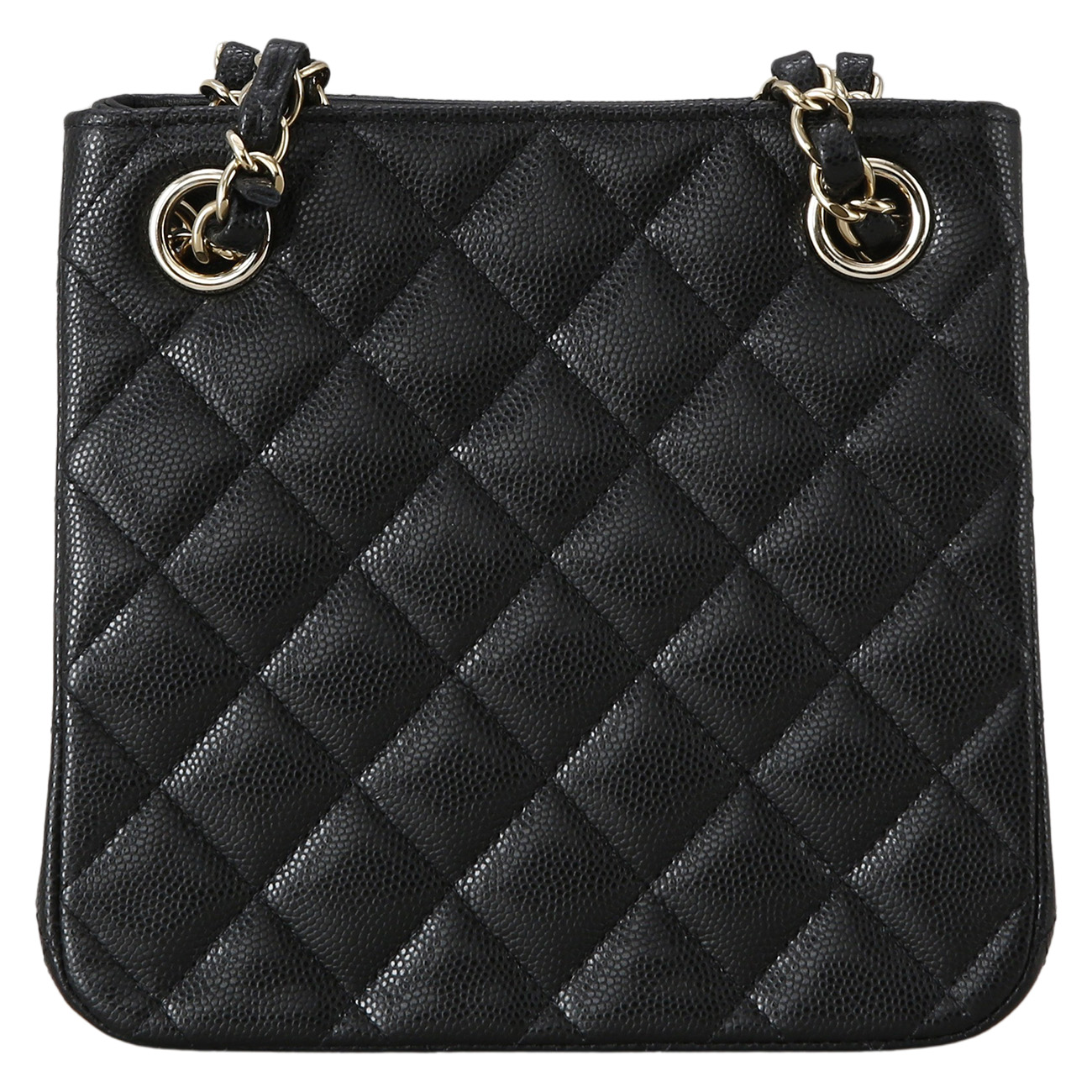 CHANEL(USED)샤넬 AS3176 캐비어 클래식 미니 버킷백