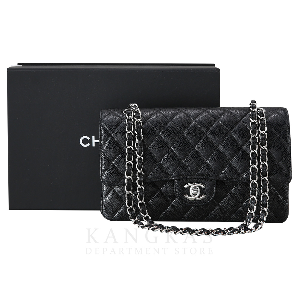CHANEL(USED)샤넬 캐비어 클래식 미듐 플랩백