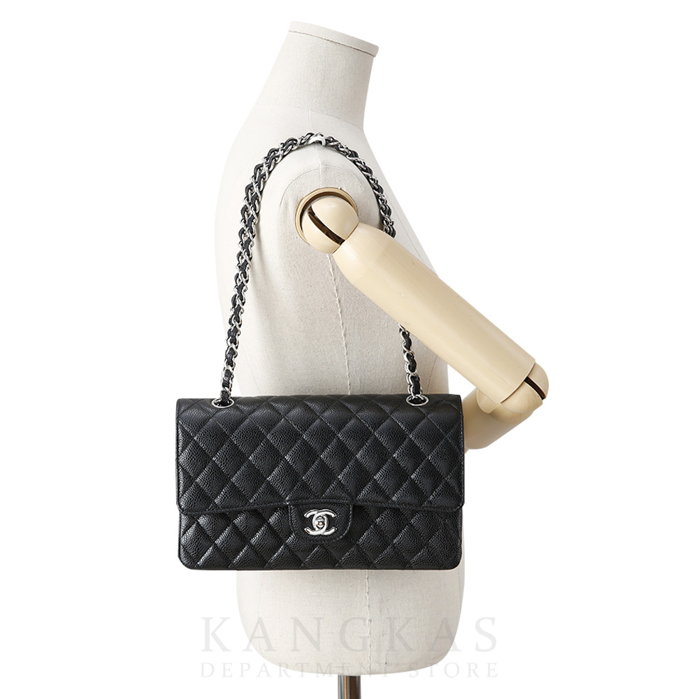 CHANEL(USED)샤넬 캐비어 클래식 미듐 플랩백