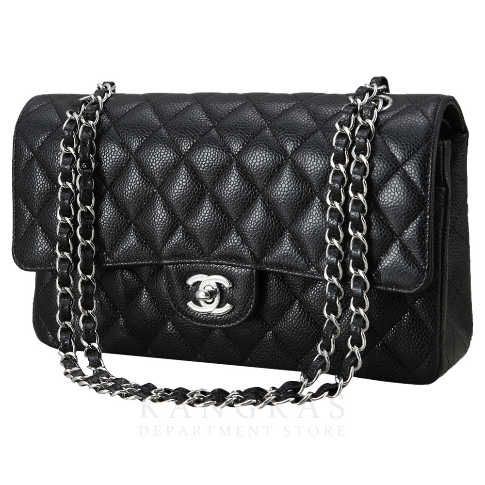 CHANEL(USED)샤넬 캐비어 클래식 미듐 플랩백
