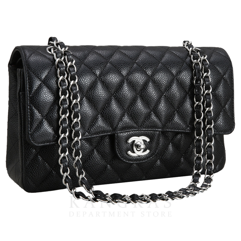 CHANEL(USED)샤넬 캐비어 클래식 미듐 플랩백