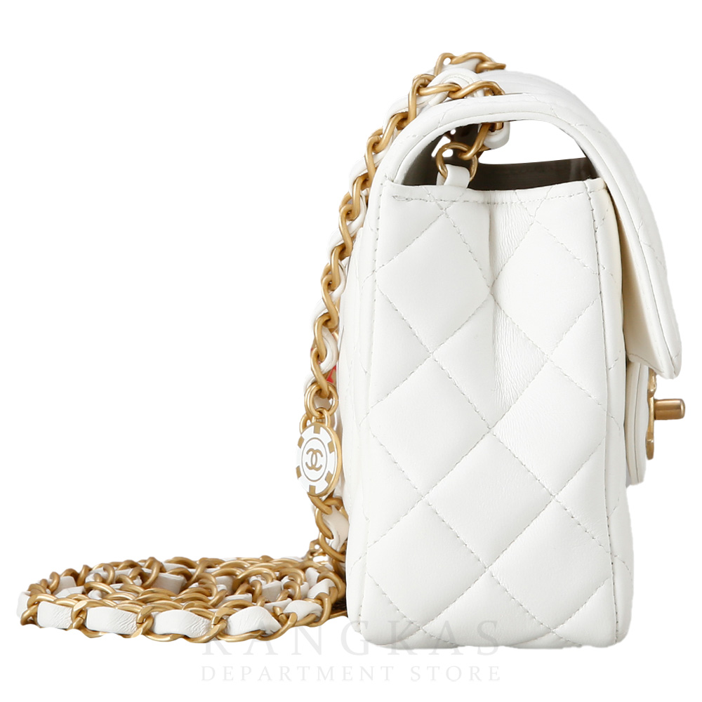 CHANEL(USED)샤넬 시즌 참 체인 플랩백
