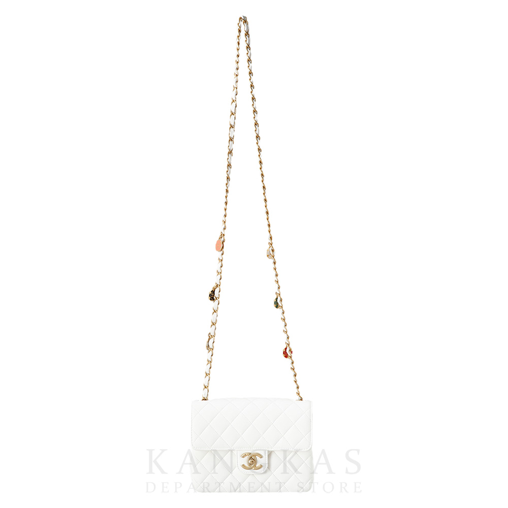 CHANEL(USED)샤넬 시즌 참 체인 플랩백