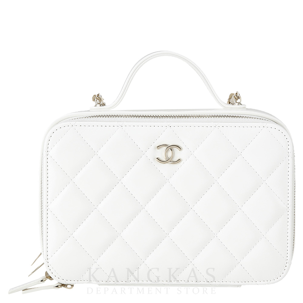 CHANEL(USED)샤넬 시즌 탑핸들 코스메틱 크로스백