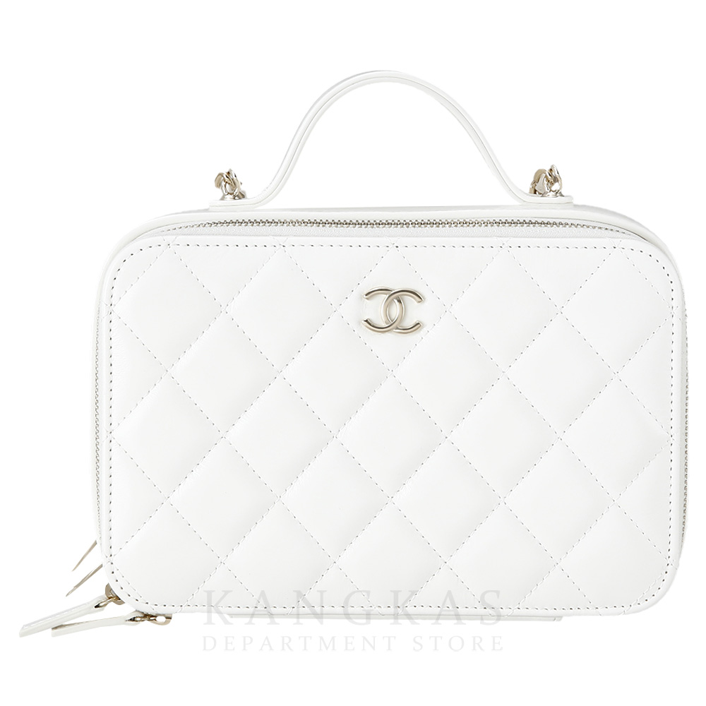 CHANEL(USED)샤넬 시즌 탑핸들 코스메틱 크로스백