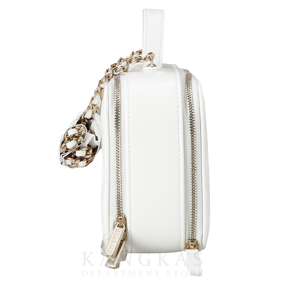 CHANEL(USED)샤넬 시즌 탑핸들 코스메틱 크로스백