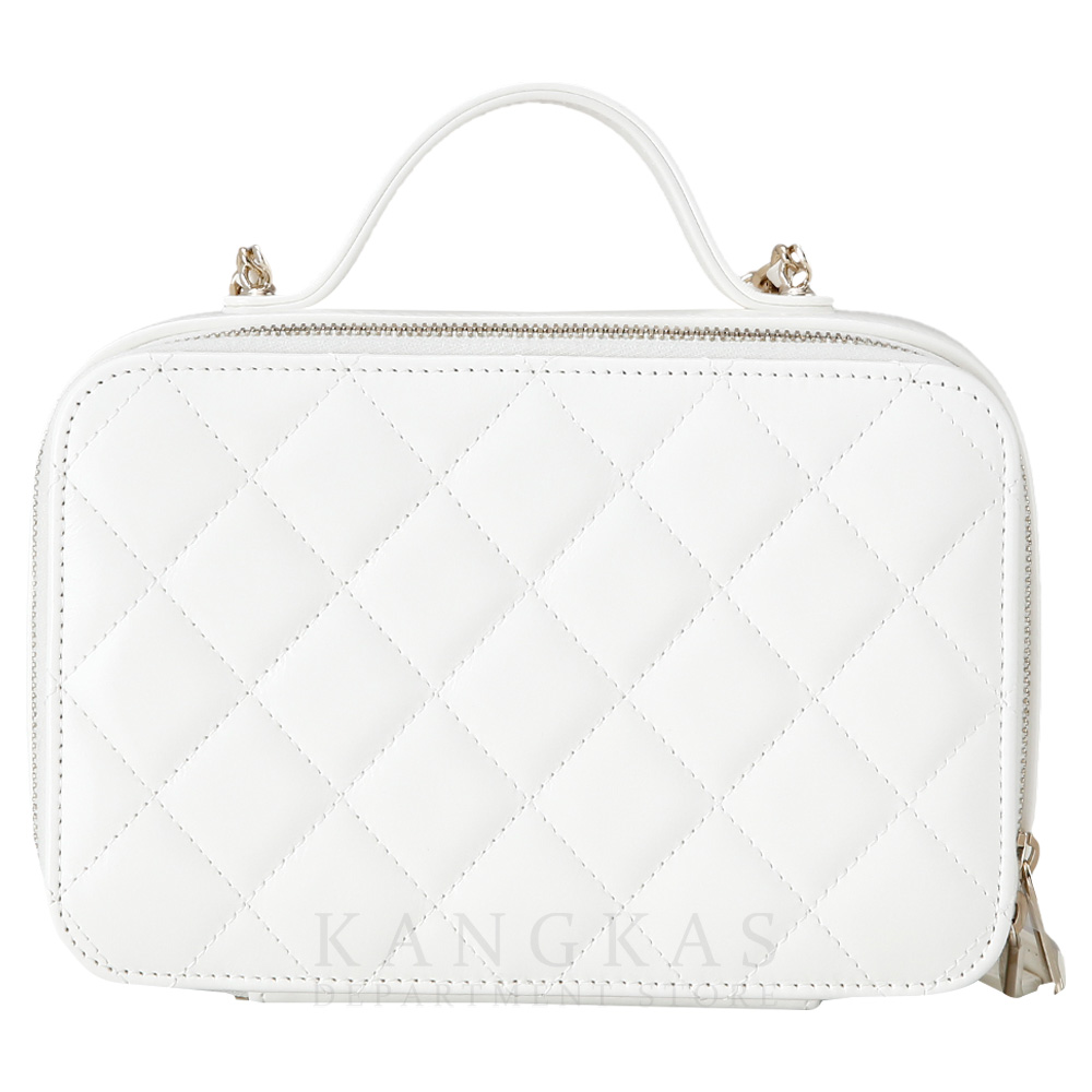 CHANEL(USED)샤넬 시즌 탑핸들 코스메틱 크로스백